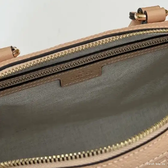 First bag ru TOP GUCCI HANDLE GG BAG SMALL OPHIDIA 0525